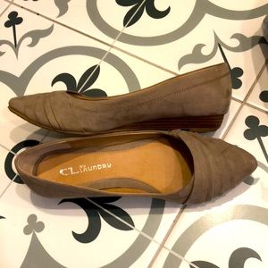 Chinese laundry kitten wedge heels